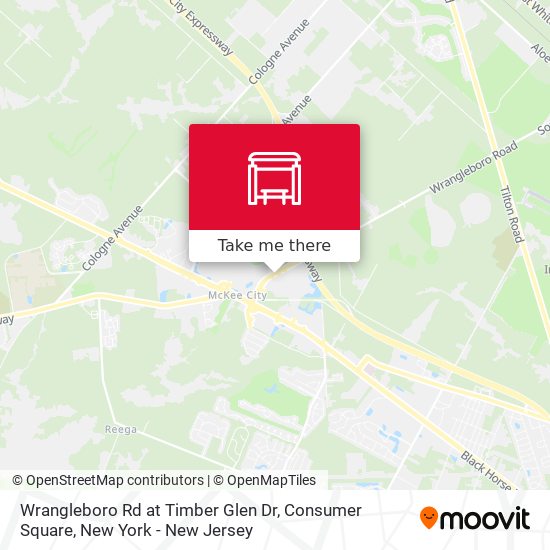 Wrangleboro Rd at Timber Glen Dr, Consumer Square map