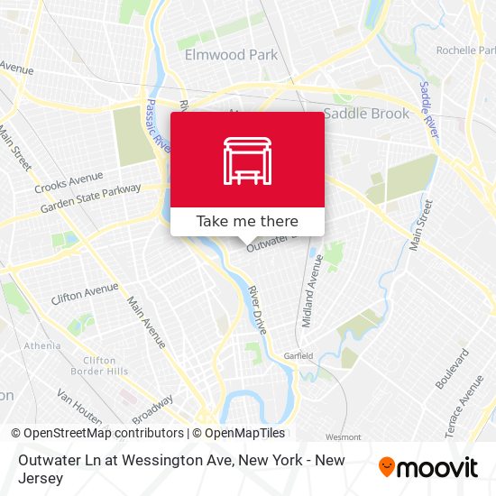 Outwater Ln at Wessington Ave map