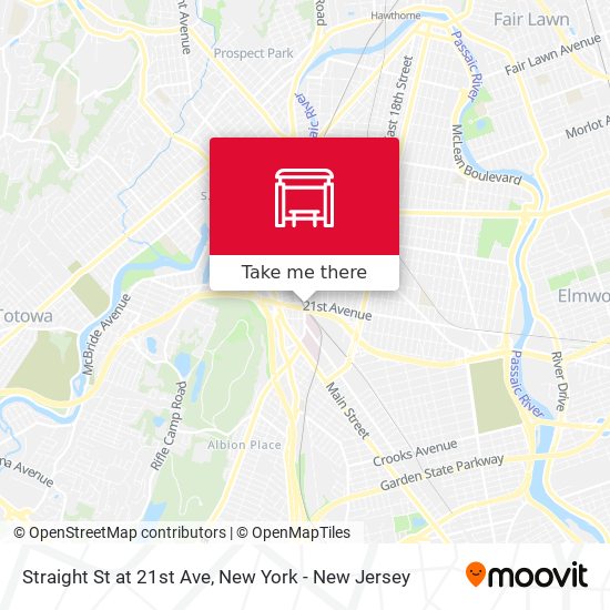Mapa de Straight St at 21st Ave