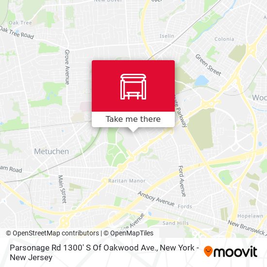 Parsonage Rd 1300' S Of Oakwood Ave. map