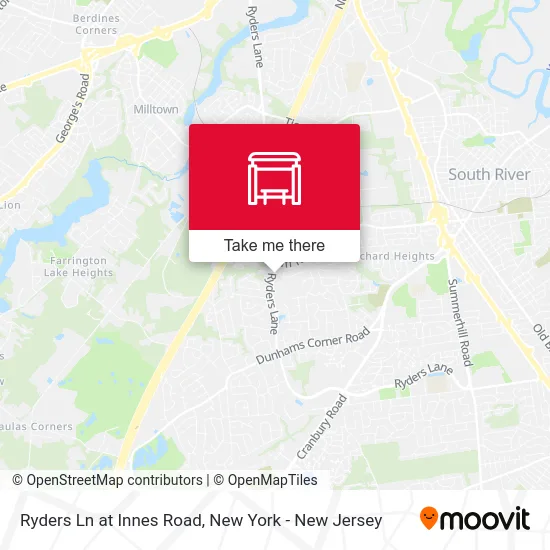 Ryders Ln at Innes Road map