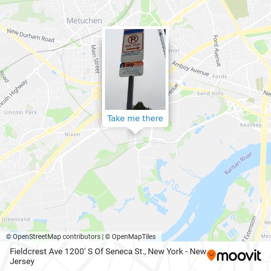 Mapa de Fieldcrest Ave 1200' S Of Seneca St.