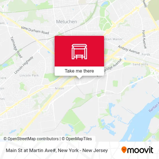 Main St at Martin Ave# map