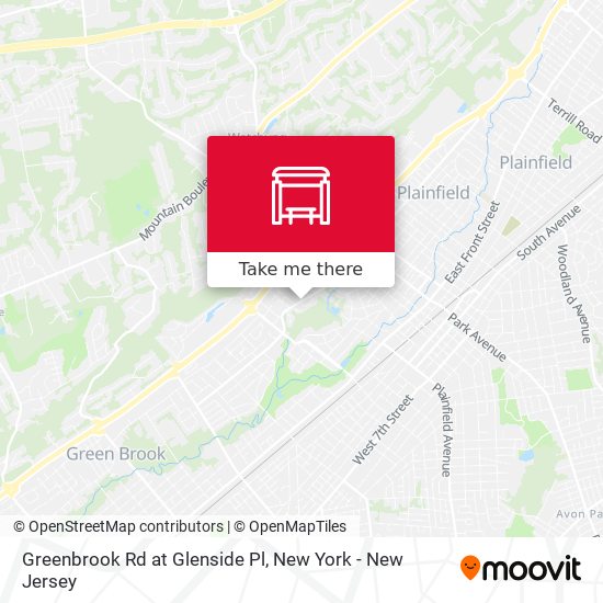 Mapa de Greenbrook Rd at Glenside Pl