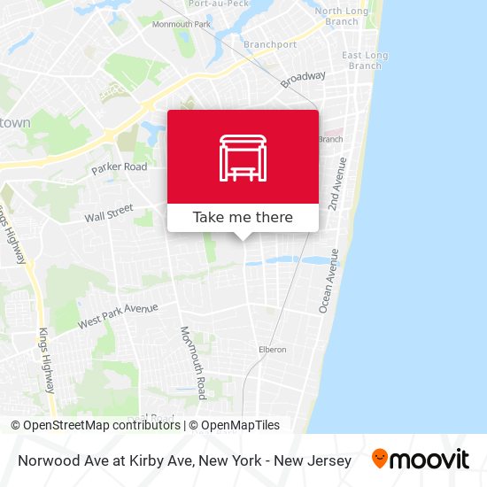 Mapa de Norwood Ave at Kirby Ave
