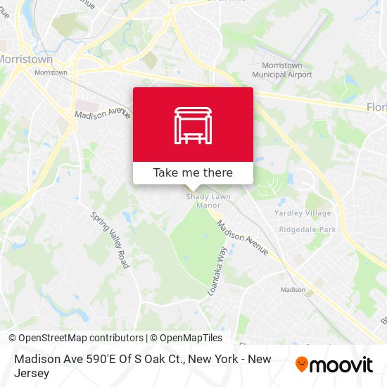 Mapa de Madison Ave 590'E Of S Oak Ct.