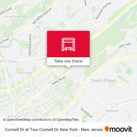 Connell Dr at Two Connell Dr map