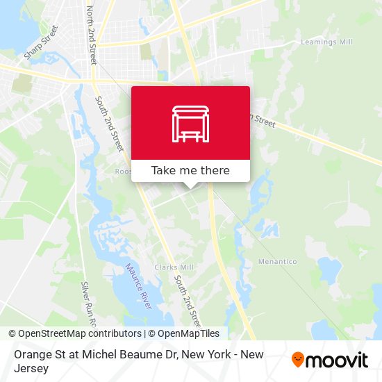 Mapa de Orange St at Michel Beaume Dr