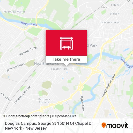 Douglas Campus, George St 150' N Of Chapel Dr. map