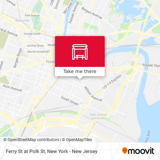 Mapa de Ferry St at Polk St