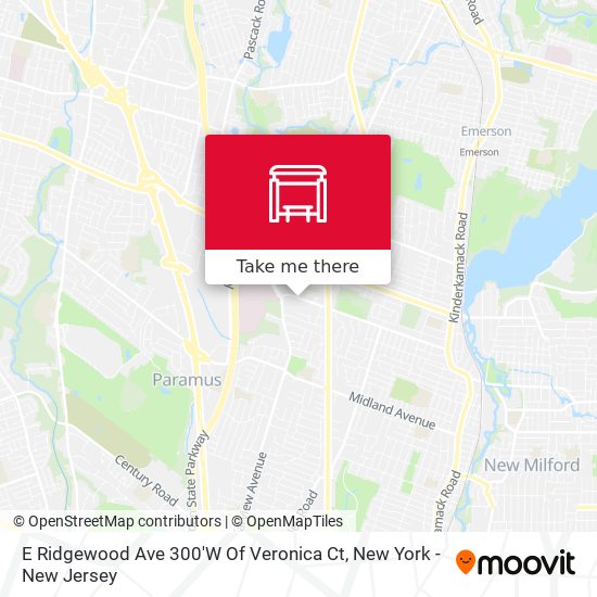 E Ridgewood Ave 300'W Of Veronica Ct map