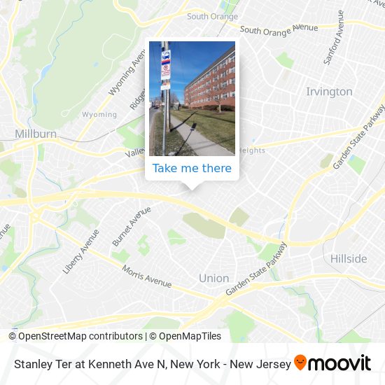 Mapa de Stanley Ter at Kenneth Ave N