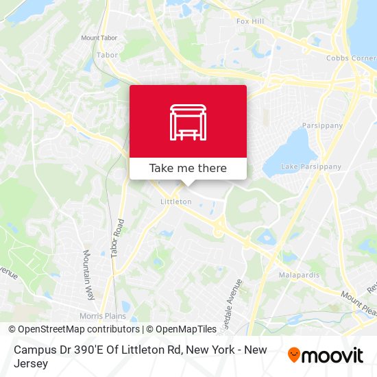 Campus Dr 390'E Of Littleton Rd map