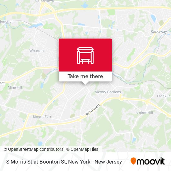 Mapa de S Morris St at Boonton St