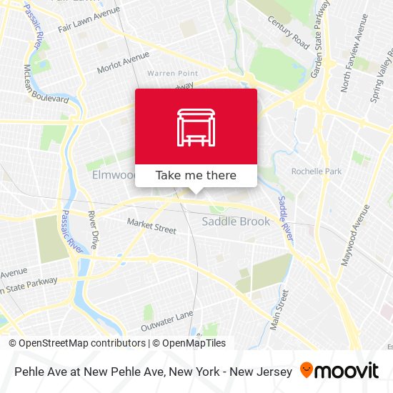 Mapa de Pehle Ave at New Pehle Ave