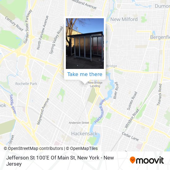Jefferson St 100'E Of Main St map