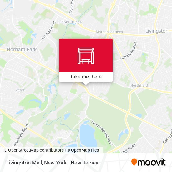 Livingston Mall map