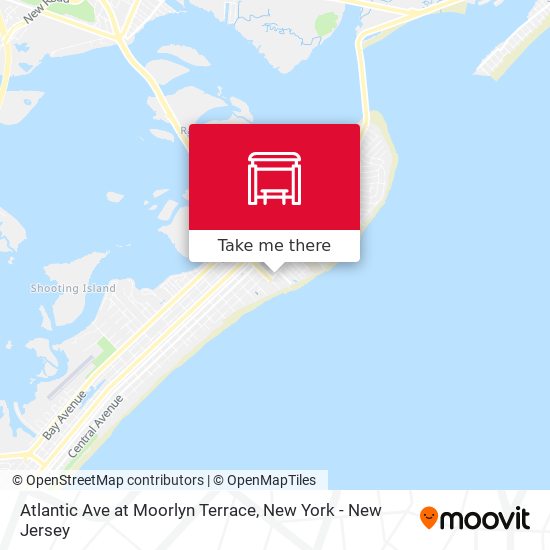 Atlantic Ave at Moorlyn Terrace map