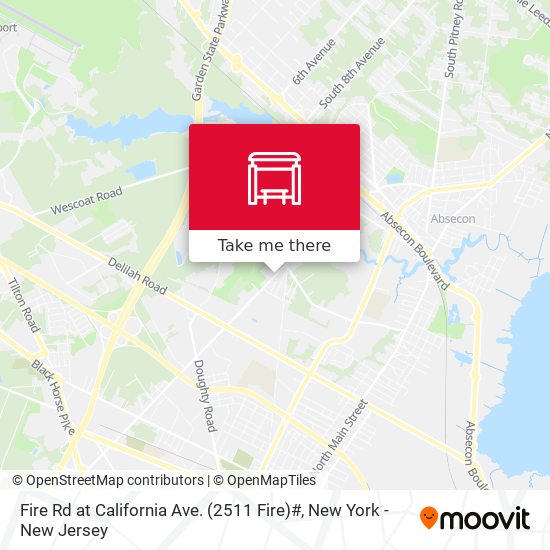 Fire Rd at California Ave. (2511 Fire)# map
