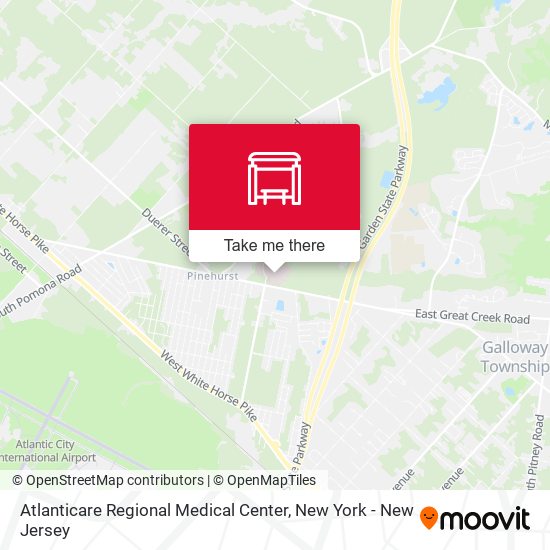 Atlanticare Regional Medical Center map