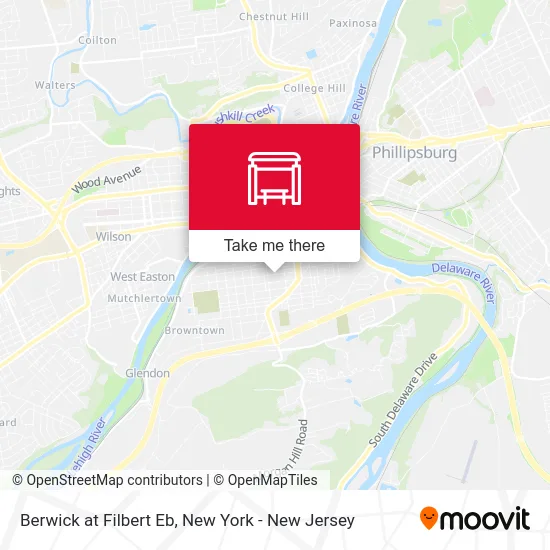 Berwick at Filbert Eb map