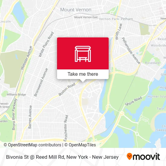 Bivonia St @ Reed Mill Rd map