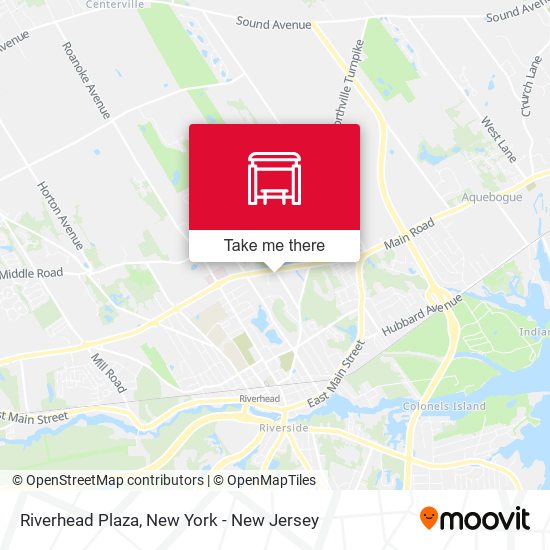 Mapa de Riverhead Plaza