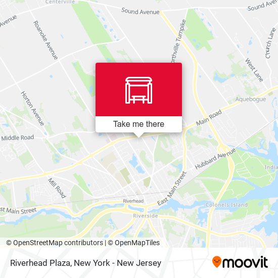 Riverhead Plaza map