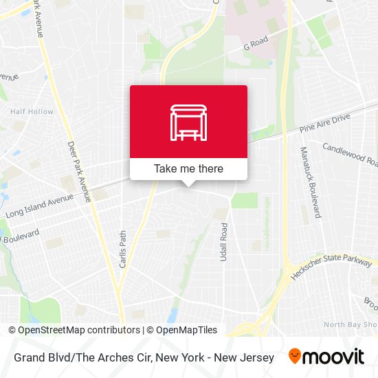 Mapa de Grand Blvd/The Arches Cir