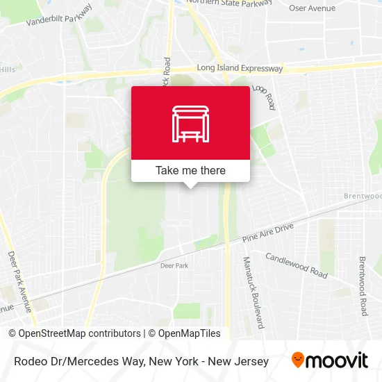 Rodeo Dr/Mercedes Way map