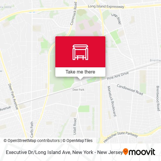 Mapa de Executive Dr/Long Island Ave
