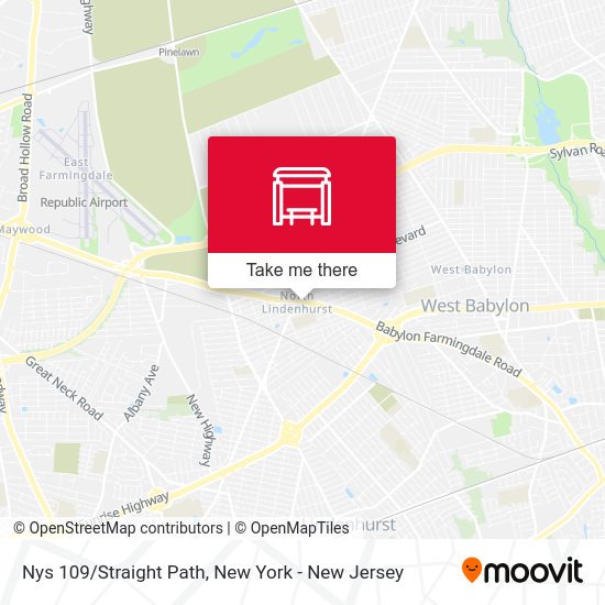 Mapa de Nys 109/Straight Path