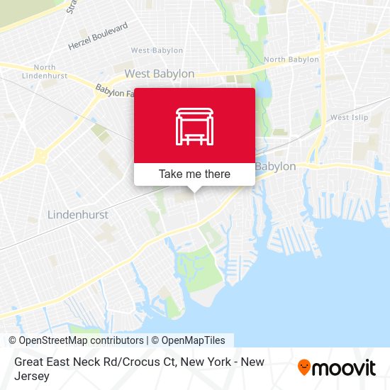 Mapa de Great East Neck Rd/Crocus Ct