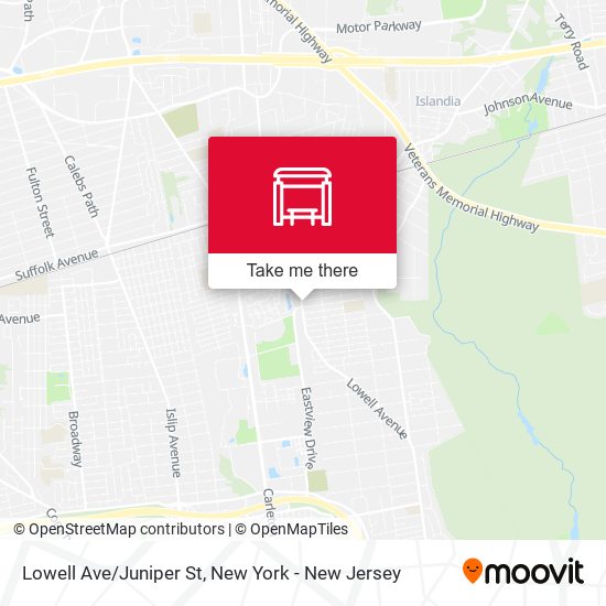 Mapa de Lowell Ave/Juniper St