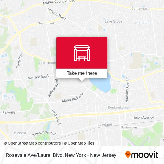 Rosevale Ave/Laurel Blvd map
