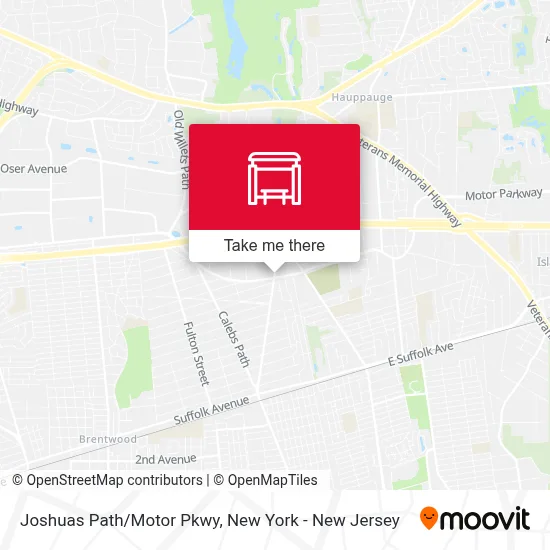 Joshuas Path/Motor Pkwy map