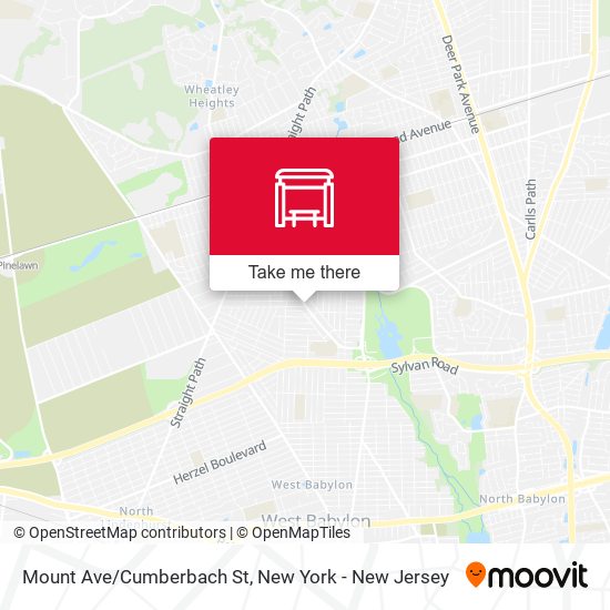 Mapa de Mount Ave/Cumberbach St