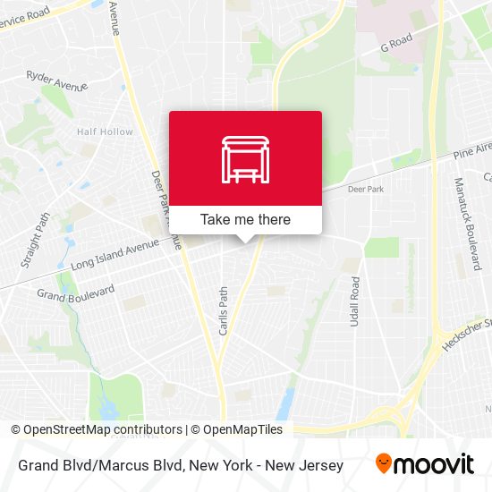 Grand Blvd/Marcus Blvd map