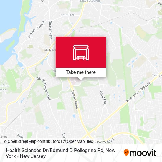 Health Sciences Dr / Edmund D Pellegrino Rd map