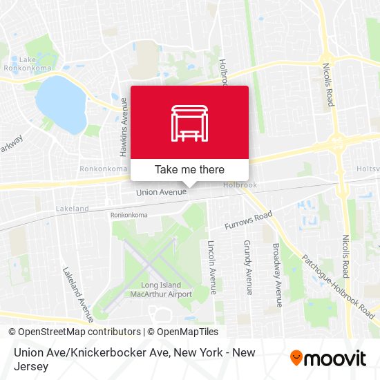 Mapa de Union Ave/Knickerbocker Ave