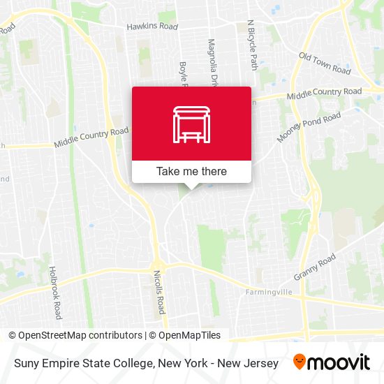 Suny Empire State College map