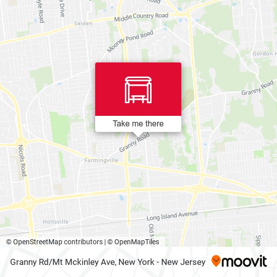 Granny Rd/Mt Mckinley Ave map
