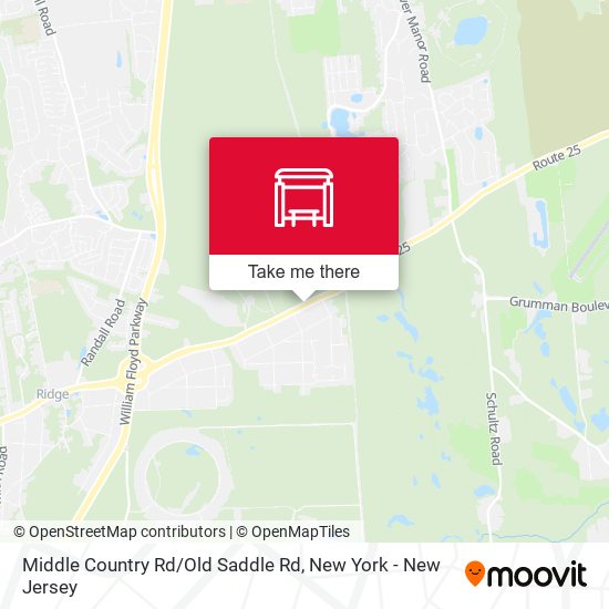 Middle Country Rd / Old Saddle Rd map