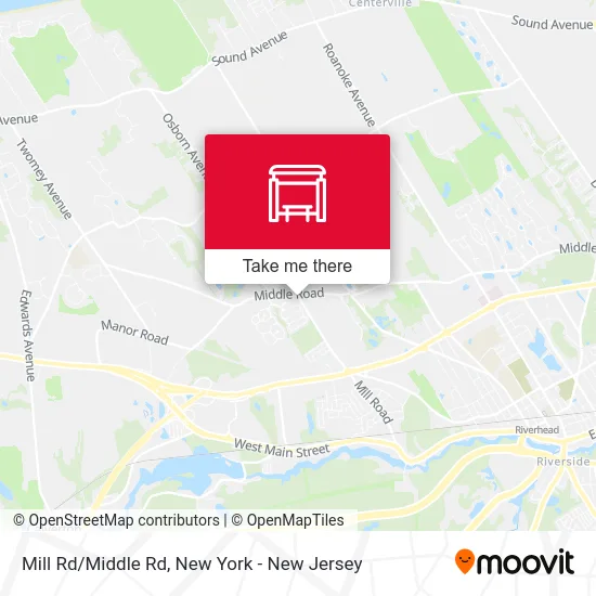 Mill Rd/Middle Rd map