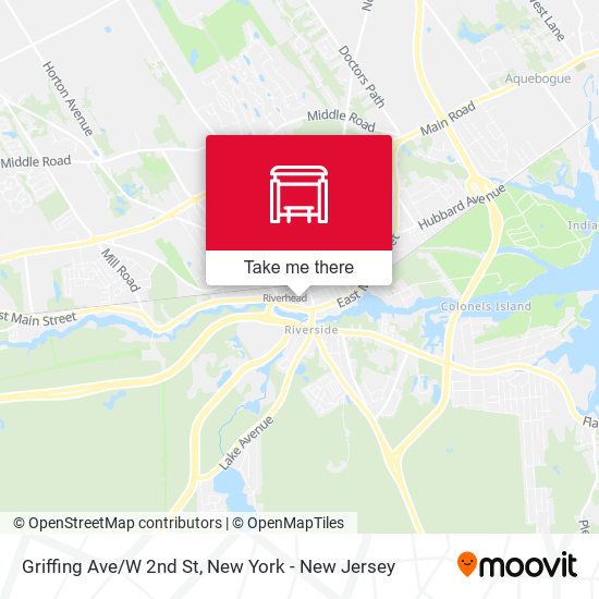 Mapa de Griffing Ave/W 2nd St