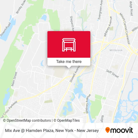 Mix Ave @ Hamden Plaza map