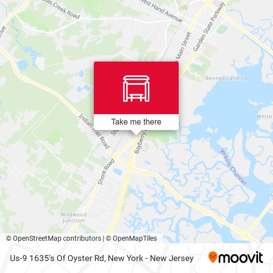 Mapa de Us-9 1635's Of Oyster Rd