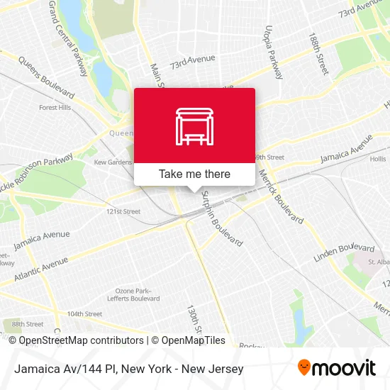 Jamaica Av/144 Pl map