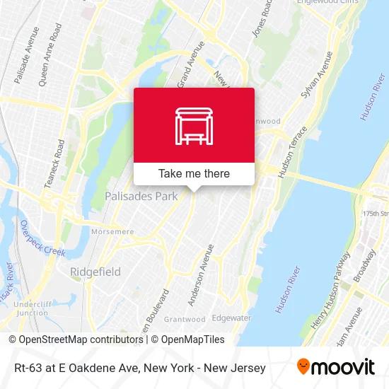 Rt-63 at E Oakdene Ave map