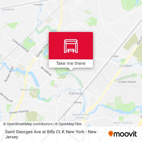 Saint Georges Ave at Billy Ct.# map